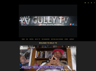 GULLY TV, The Real Dribble, Chrissy Mac Media, web design