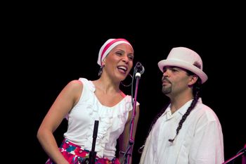 With Los Pleneros De La 21 @ Brava Theatre July 2011
