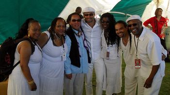 With Linda Tillery and the Cultural Heritage Choir 2011
