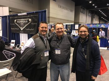With Mr. Wright and Mr. Sawyer from Paschal HS (Fort Worth, TX) at the Midwest Clinic (Chicago)
