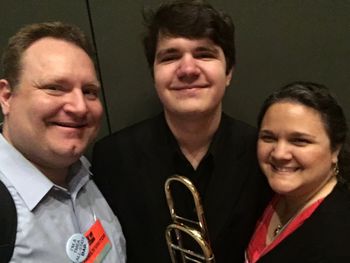 Proud of our Texas All-State Jazz Trombonist!
