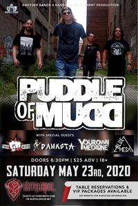 Blue Mesa opens for Puddle of Mudd