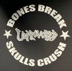 BONES BREAK SKULLS CRUSH T SHIRT 
