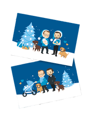 Tiny Pete & Family Holiday Cards