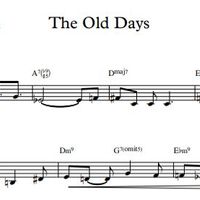 The Old Days Concert Lead Sheet