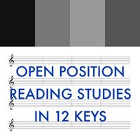 Open Position Reading Studies in all Keys