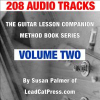 CD Tracks for "The Guitar Lesson Companion, Volume Two" by Susan Palmer of Lead Cat Press
