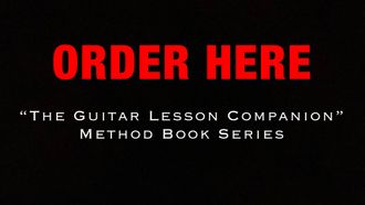 To get the most out of this free guitar course, you will need to do the homework in the books. Year Four Uses "The Guitar Lesson Companion, Volume Two."