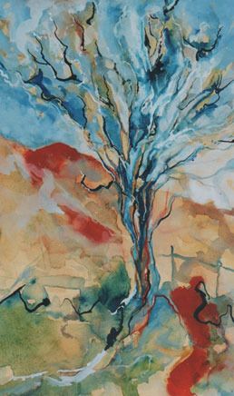 Tree on the Knoll 2006. Sold

