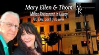 Mary Ellen & Thom - Milias Restaurant