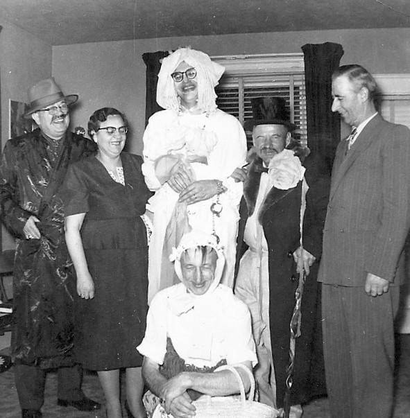 Mock Wedding, New Leipzig, North Dakota, 1960.  Courtesy newleipzig.com