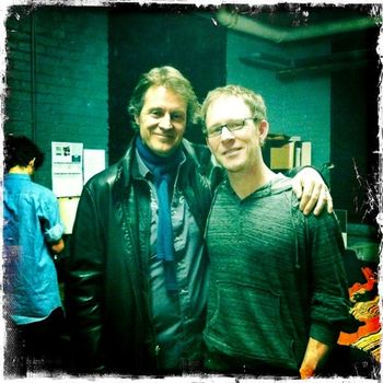 Jim Cuddy & I at Anne Lindsay's CD Release, January 2011
