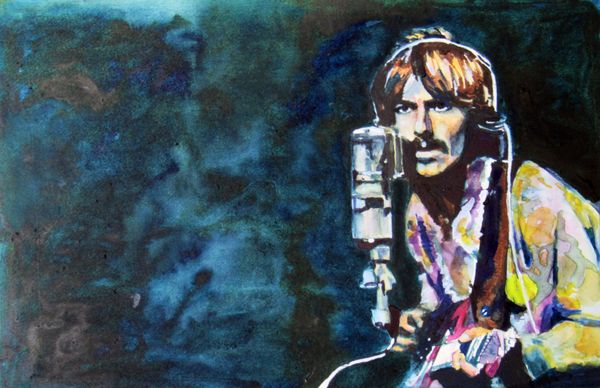 George In The Studio