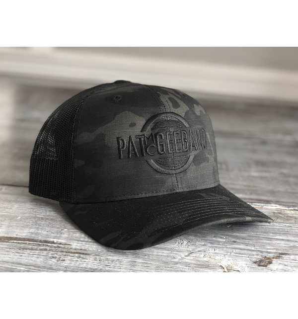 PMB Trucker Hat (black camo)