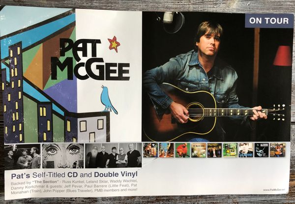 Pat McGee on Tour Poster