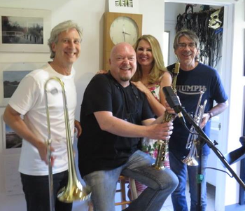 Horn for new cd.. with Nick Lane, Brandon Fields and Lee Thornburg
