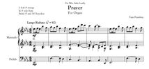 Prayer - for Organ