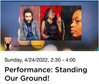 Performance: Standing Our Ground! A Celebration of Bay Area Black Poet Laureates