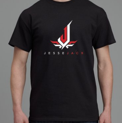 Black JESSE JACK T-Shirt