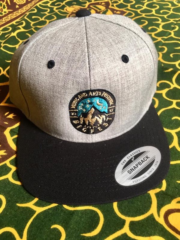 LBF 2019 - Grey/Black Snap-back Hat (embroidered logo)