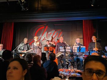 at launch of ONE FINE MORNING, Jazz Bistro, Jan 19, 2020
