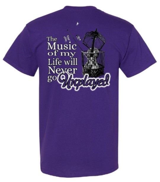 "Unplayed" T-Shirt - Purple