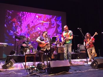 With the Steal Your Peach Band, Colonial Theater, Pittsfiled, MA. 2020
