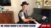Mr. Boogie Woogie's Live Stream Session