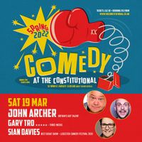 Comedy at The Constitutional - Sat 19 March
