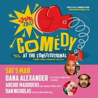 Comedy at The Constitutional - Sat 5 March