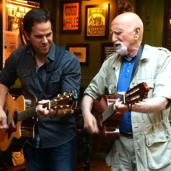 Performing with Actor Dominic Chianese (Uncle Junior from the Sopranos, Johnny Ola from Godfather II)

