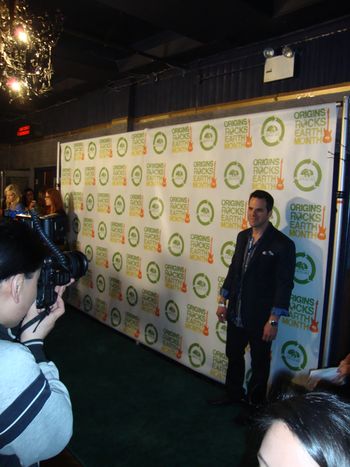 Green Carpet at Origins Rocks NYC Event
