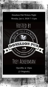 Donelson Pub Writer's Night