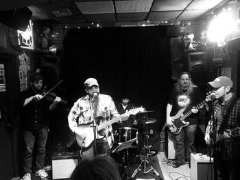 Hilltop Tavern, Lodi NJ 12/16/17 with Nick Reeb on fiddle

