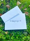 "I'm Always On Your Side" greeting card