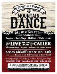 Mountain Music - Mountain Dance Hosted by T-Claw Calling