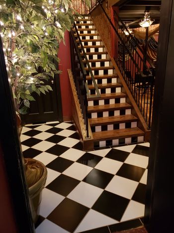 Staircase to Balcony
