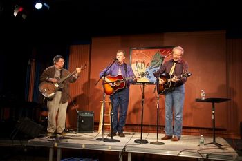 Bullfrog Alley--Steve Grim, Jim Ballard and Nelson--in the Featured Performer slot at Amazing Things in Framingham, MA
