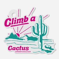 Climb a Cactus Keychain