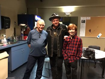 Liam (Show Opener at Port Theatre) with David Gogo & Ken Hamm - March 2019
