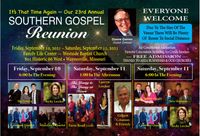 23rd Annual Southern Gospel Reunion
