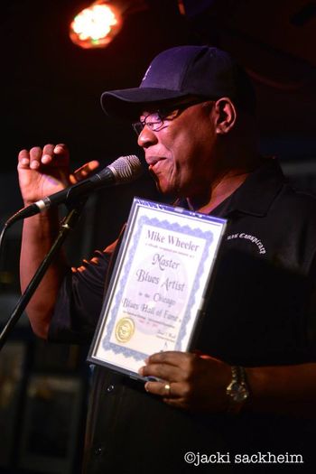 Inducted into the Chicago Blues Hall Of Fame 2014
