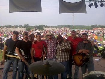 Before the show at the Villa Rica fireworks celebration...7/3/12.
