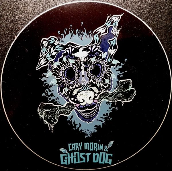 Ghost Dog 5" Round Vinyl Sticker