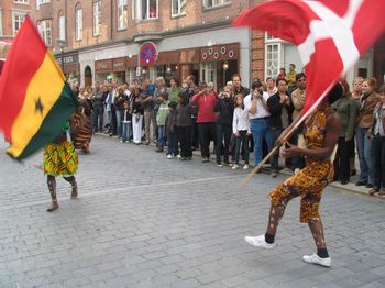 Street show in Denmark
