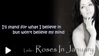 Leila - Roses In January - Lyric Video (AVI file)