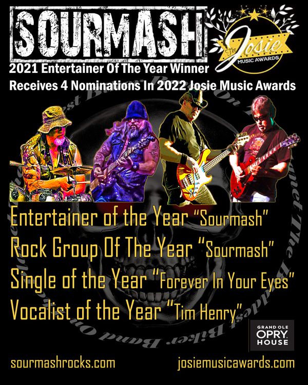 2021 JMA Entertainer of the Year - SOURMASH Receives 4 JMA Nominations for 2022