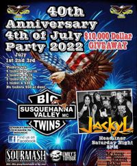 SVBTMC 40th Anniversary 4th of July Party with Jackyl, SOURMASH, Emily's Toybox and Mason Dixon Band