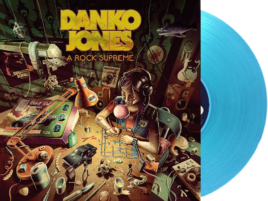 DANKO JONES: A Rock Supreme (Ice Blue Vinyl Gatefold - US Exclusive) 