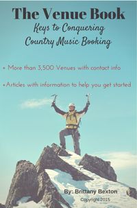 The Venue Book: Keys to Conquering Country Music Booking